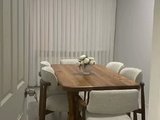Yüzde 100 masif ceviz yemek masası ve 6 sandalye